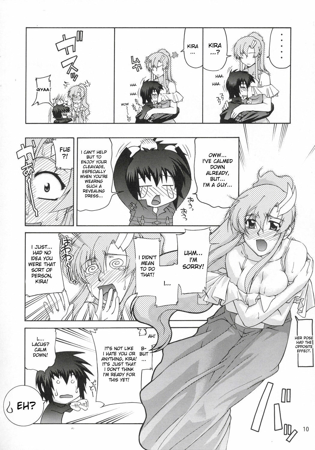 (C68) [GOLD RUSH (Suzuki Address)] Lacus-san Desutte ne! {Gundam Seed Destiny} [English] {doujin-moe.us} page 9 full