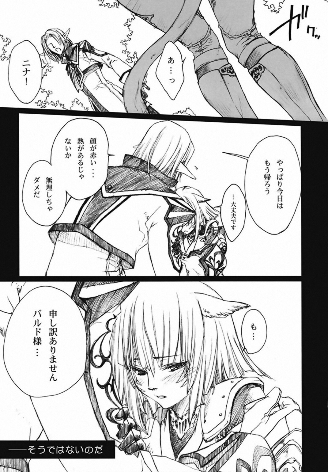 [Akai Tsubasa, 50BMG (Tachibana Chata, Shindou Nobumichi)] LOVE FOOL . 06 (Final Fantasy XI) page 6 full