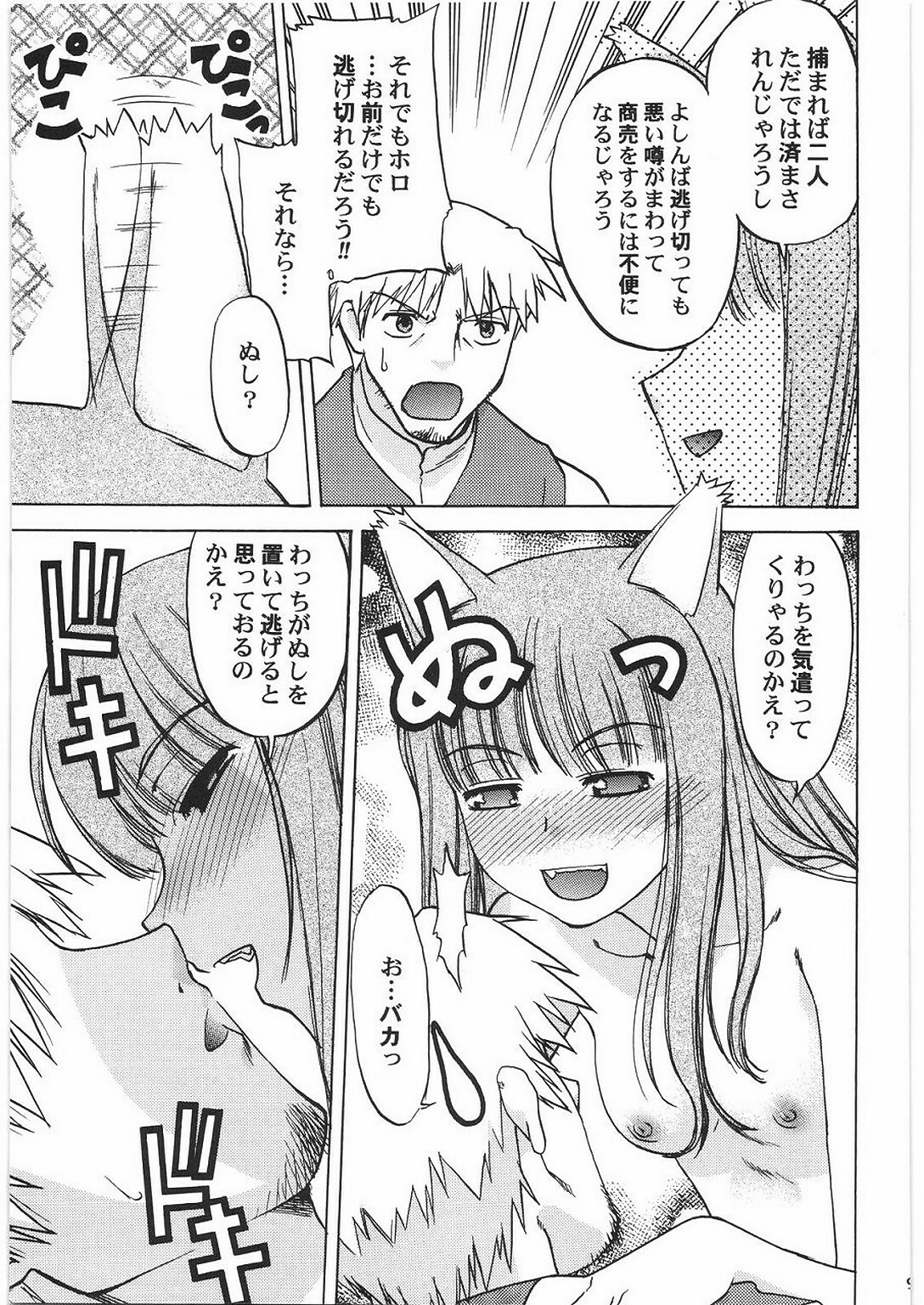 (C76) [Kacchuu Musume (Hisahiko, Shimamoto Harumi)] Smalt Leather (Spice and Wolf) page 8 full