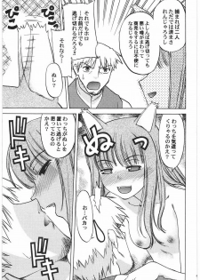 (C76) [Kacchuu Musume (Hisahiko, Shimamoto Harumi)] Smalt Leather (Spice and Wolf) - page 8