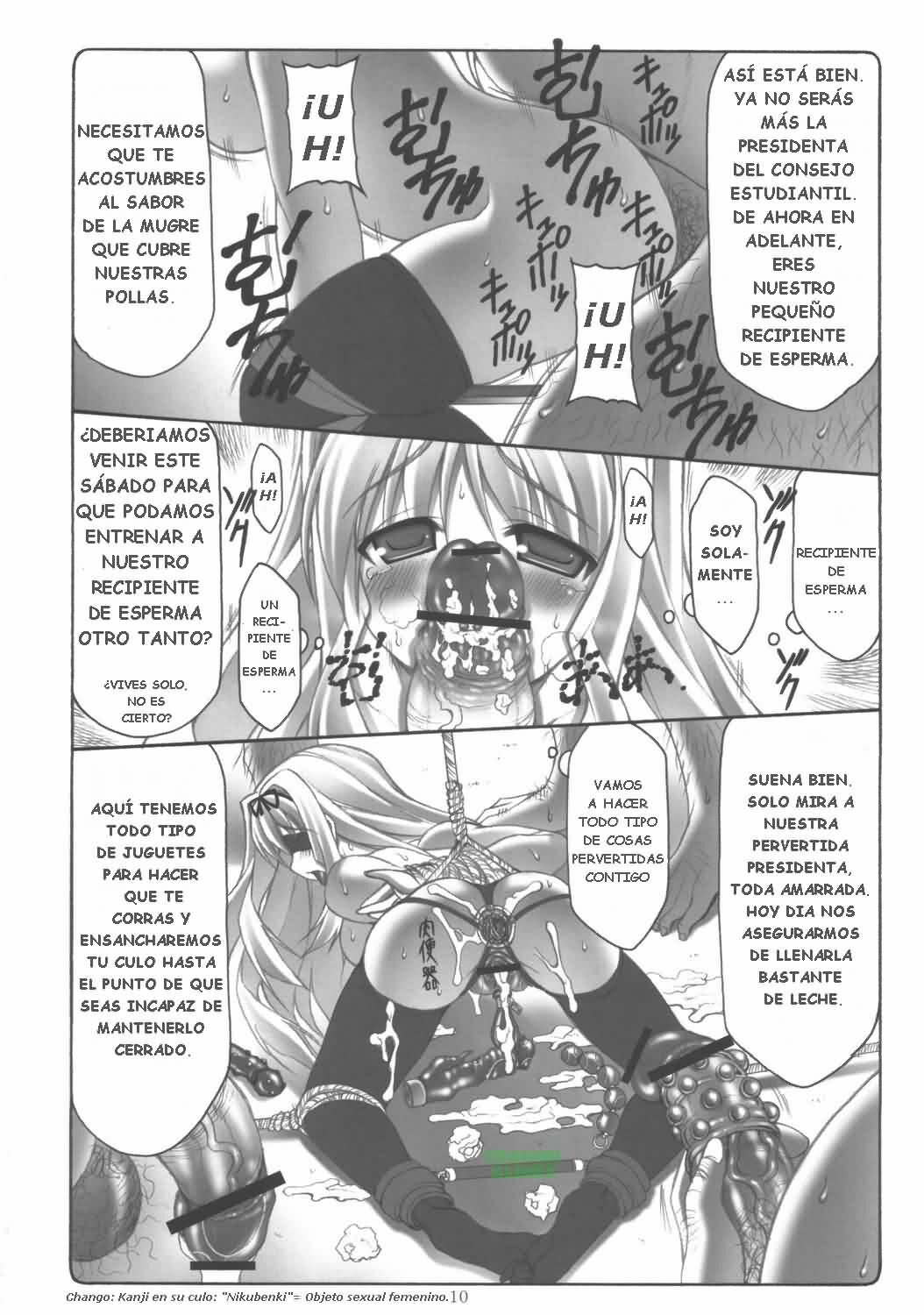 (C70) [Abarenbow Tengu (Daitengu Iori, Izumi Yuujiro)] Sasara Mai (ToHeart 2) [Spanish] page 9 full