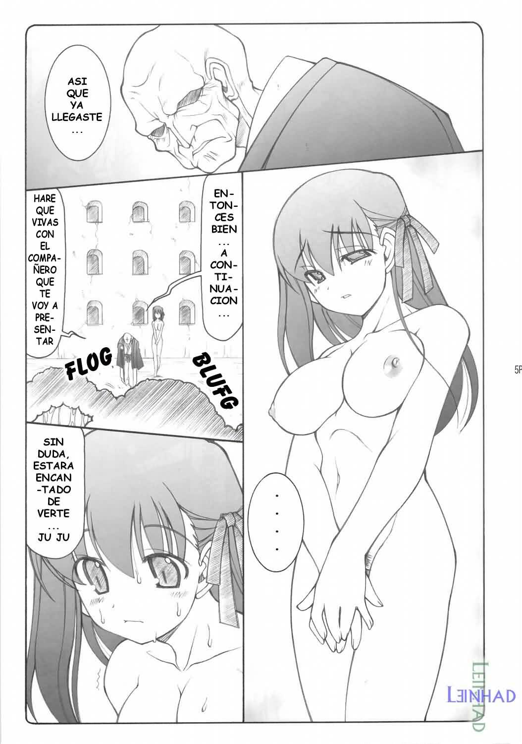 (C68) [Abarenbow Tengu (Izumi Yuujiro)] Kotori (Fate/stay night) [Spanish] [LEINHAD] page 4 full