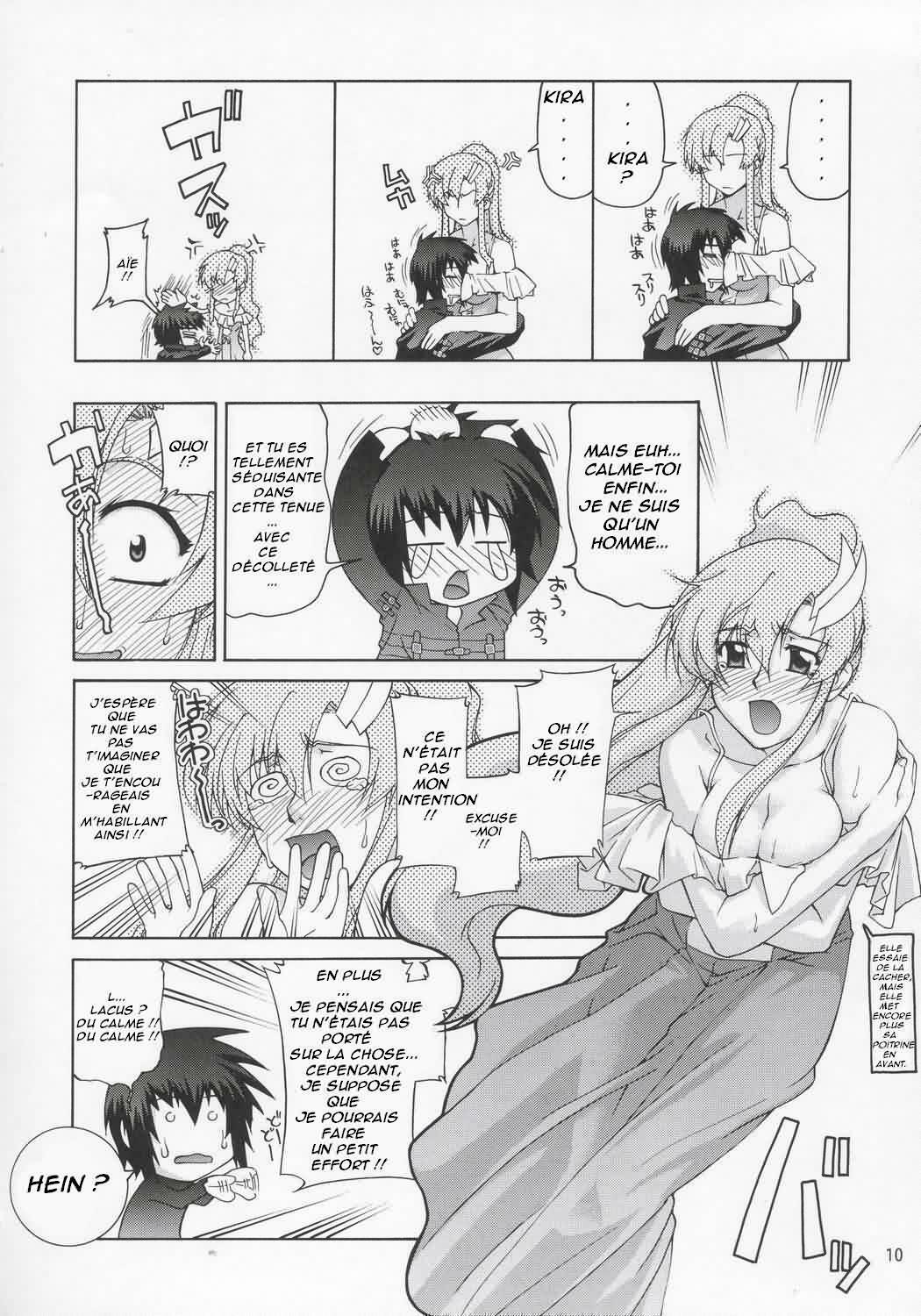 (C68) [GOLD RUSH (Suzuki Address)] Lacus-san Desutte ne! (Gundam SEED Destiny) [French] [Kei64] page 10 full