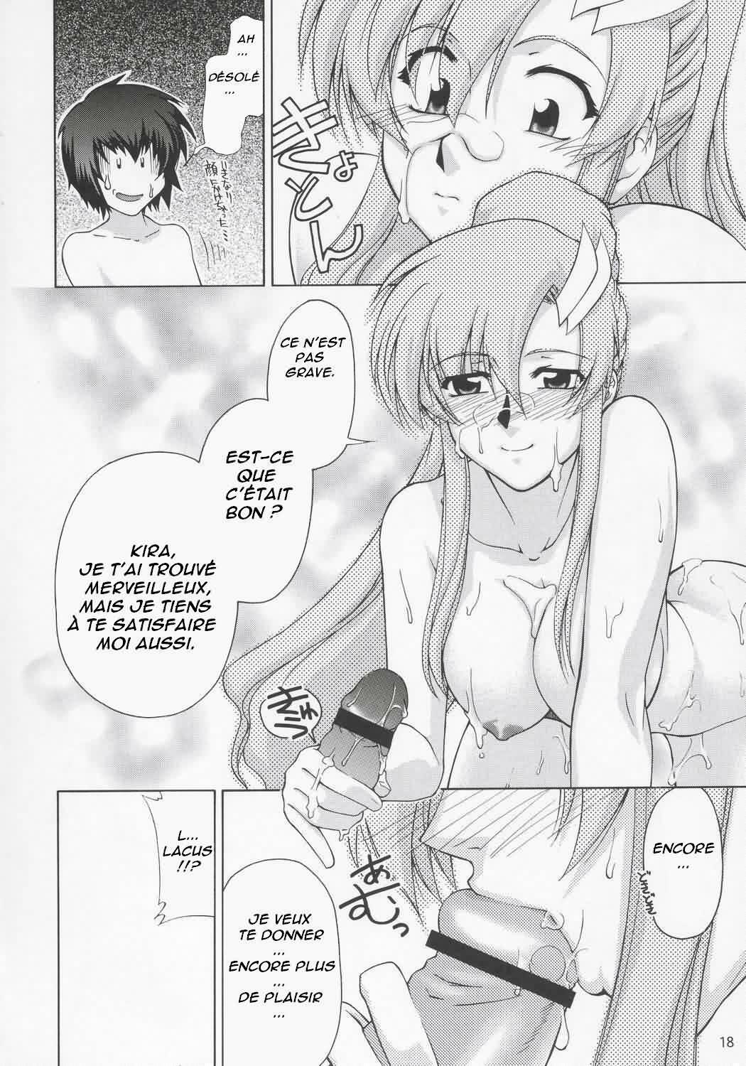 (C68) [GOLD RUSH (Suzuki Address)] Lacus-san Desutte ne! (Gundam SEED Destiny) [French] [Kei64] page 18 full