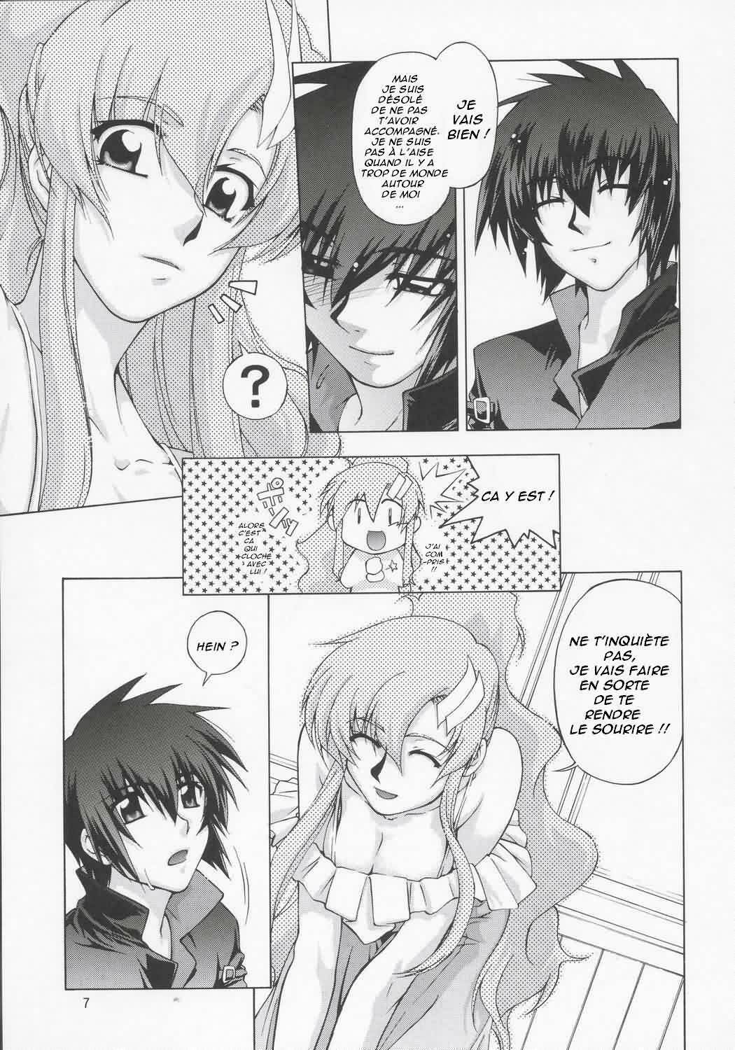 (C68) [GOLD RUSH (Suzuki Address)] Lacus-san Desutte ne! (Gundam SEED Destiny) [French] [Kei64] page 7 full