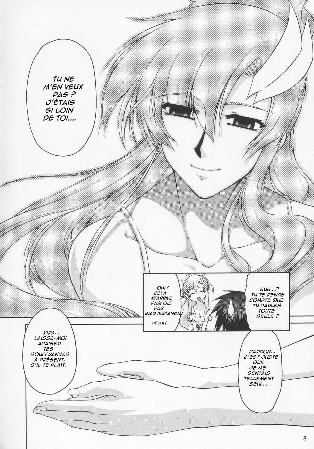 (C68) [GOLD RUSH (Suzuki Address)] Lacus-san Desutte ne! (Gundam SEED Destiny) [French] [Kei64] page 8 full