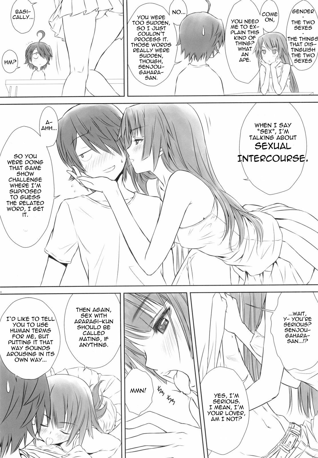 (C77) [T2 ART WORKS (Tony)] Hitagi ONESIDE (Bakemonogatari) [English] [Hitsuyou] page 19 full