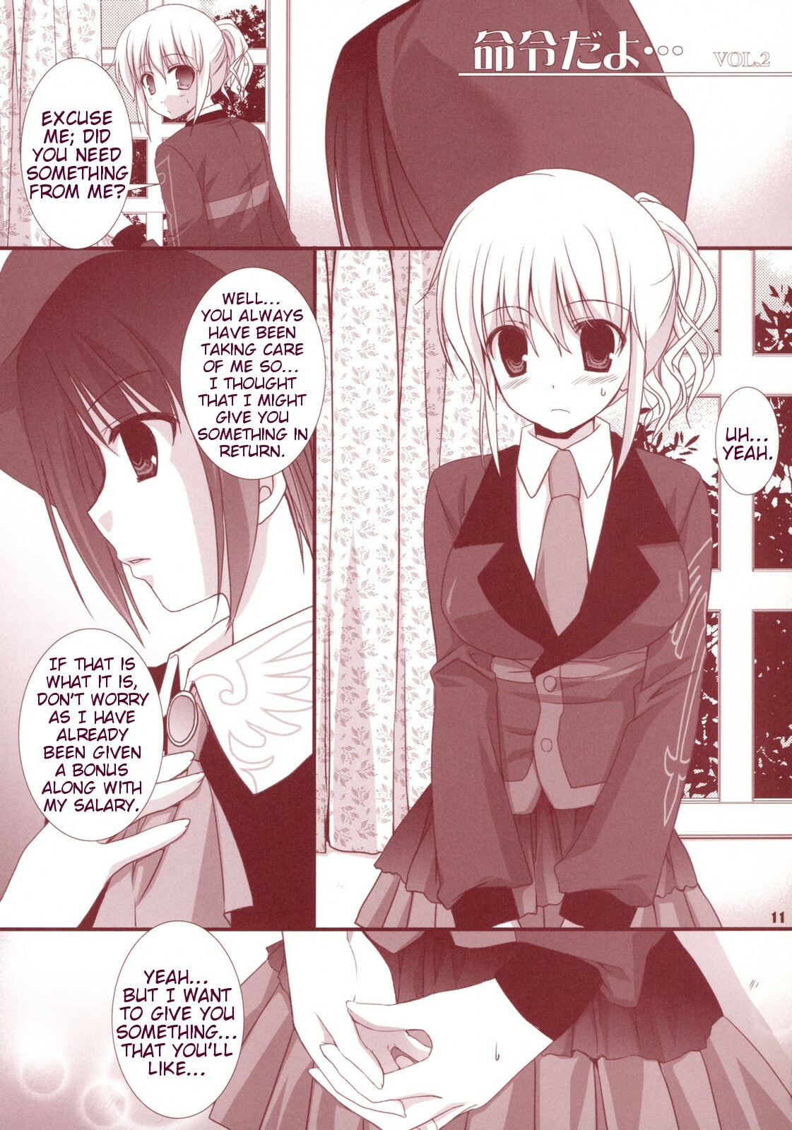 (CosCafe19) [Kokikko (Sesena Yau)] Meirei Dayo (Umineko no Naku Koro ni) [English] [Slayerjammer] page 10 full