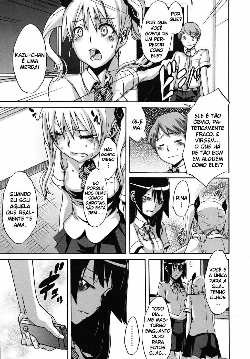 [ShindoL] Seito Kaichou wa Aisare-kei | The Student Council President Is Loved (COMIC MUJIN 2009-12) [Portuguese-BR] [Marte] [Decensored] page 13 full