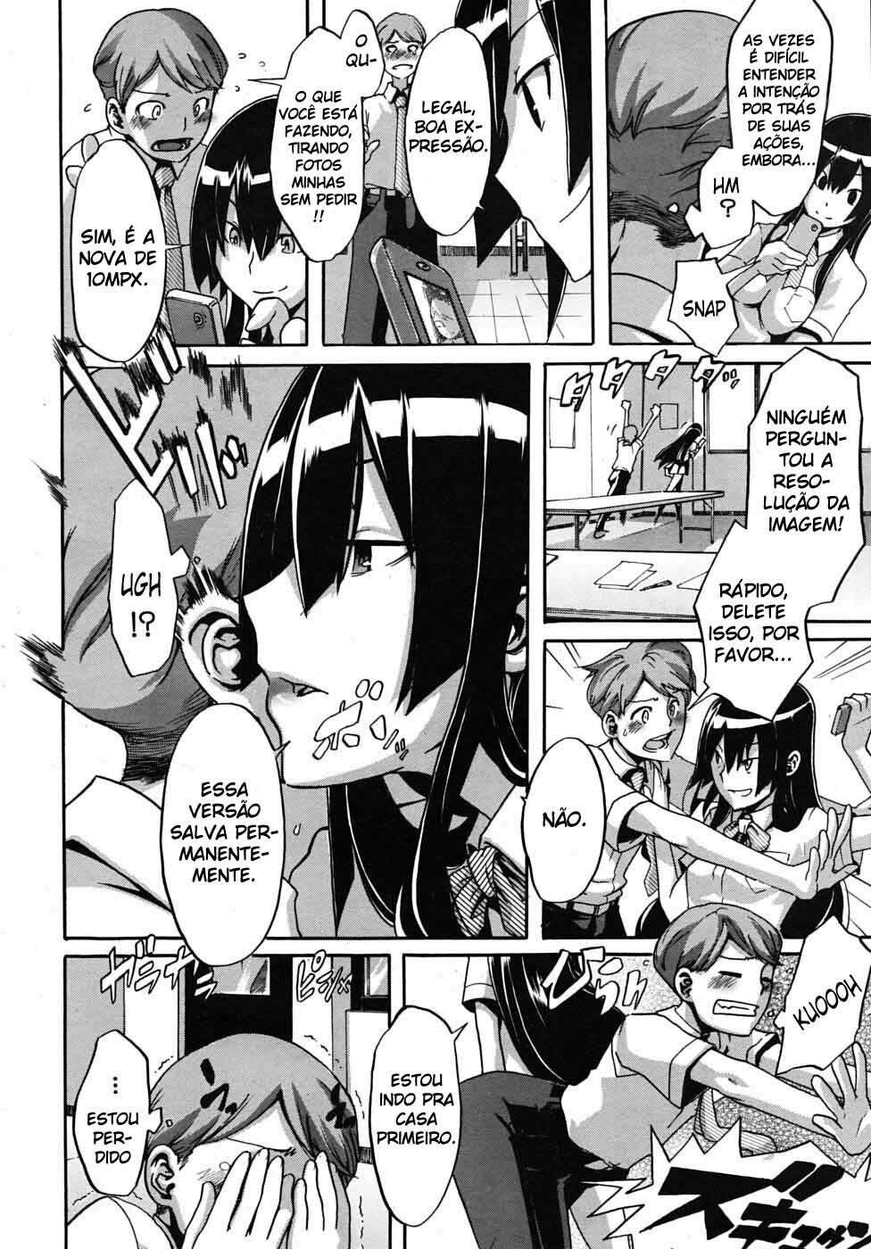 [ShindoL] Seito Kaichou wa Aisare-kei | The Student Council President Is Loved (COMIC MUJIN 2009-12) [Portuguese-BR] [Marte] [Decensored] page 6 full