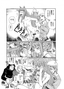 [Okinawa Taieki Gunjinkai] Zenmon no Ookami x Koumon ni Kousinryou (Spice and Wolf) - page 13