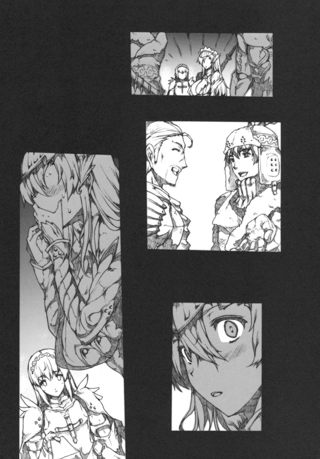 (C77) [Erect Touch (Erect Sawaru)] Invisible Hunter 2 (Monster Hunter) page 42 full