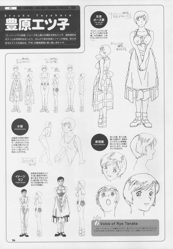 Super Real Mahjong Visual Fan Book Perfect Collection page 130 full