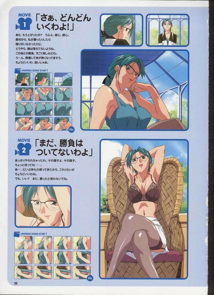 Super Real Mahjong Visual Fan Book Perfect Collection page 28 full