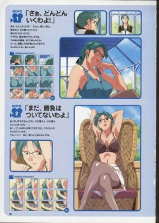 Super Real Mahjong Visual Fan Book Perfect Collection - page 28