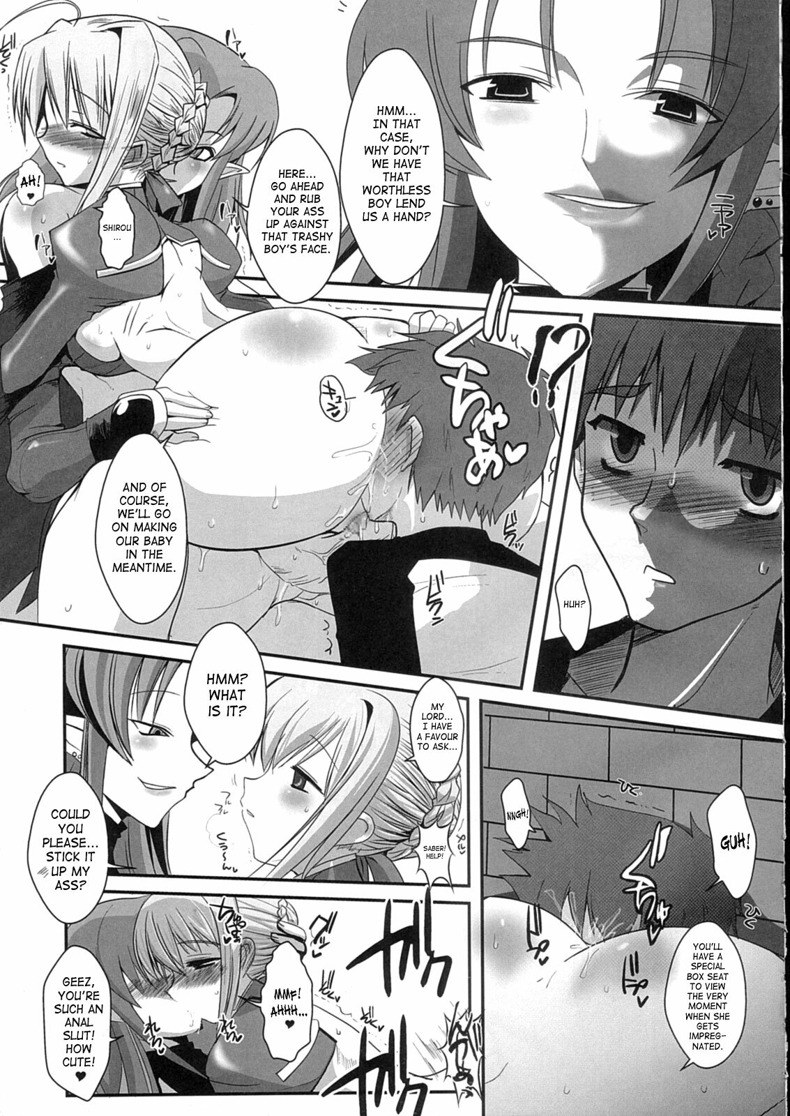 (C73) [YOMOTHUHIRASAKA, Heart's Nest (bbsacon, hato)] Kishiou Kougyaku Seido Extra (Fate/stay night) [English] [SaHa] page 12 full