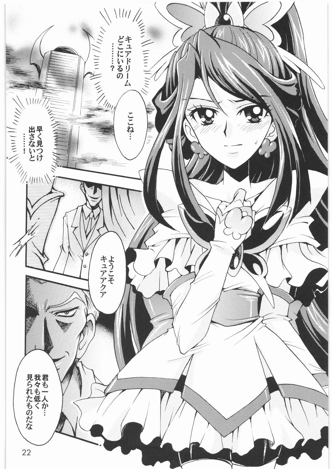 (SC35) [Kotori Jimusho (Sakura Bunchou)] Yume Yaburete... (Yes! Precure 5) page 21 full