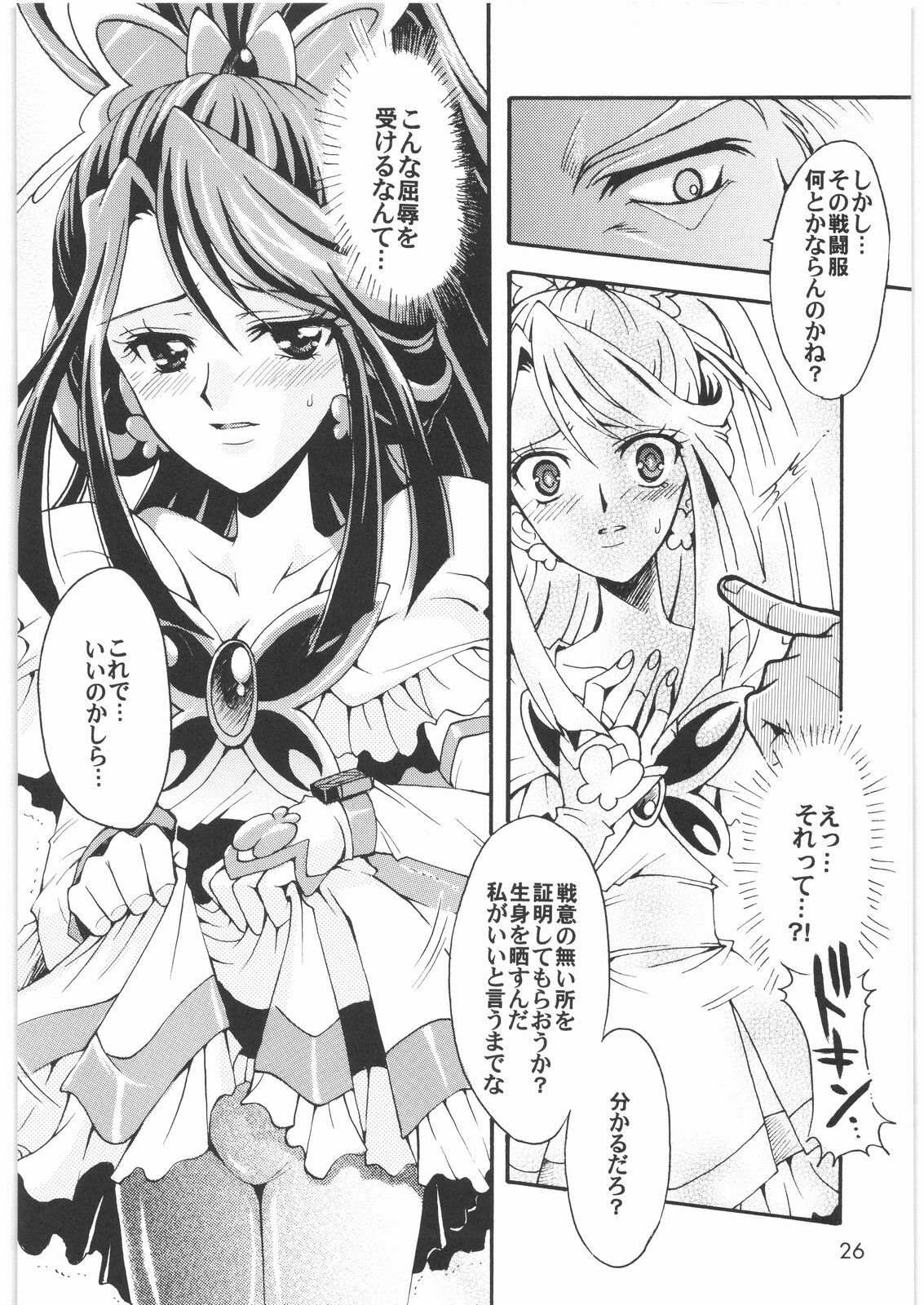 (SC35) [Kotori Jimusho (Sakura Bunchou)] Yume Yaburete... (Yes! Precure 5) page 25 full