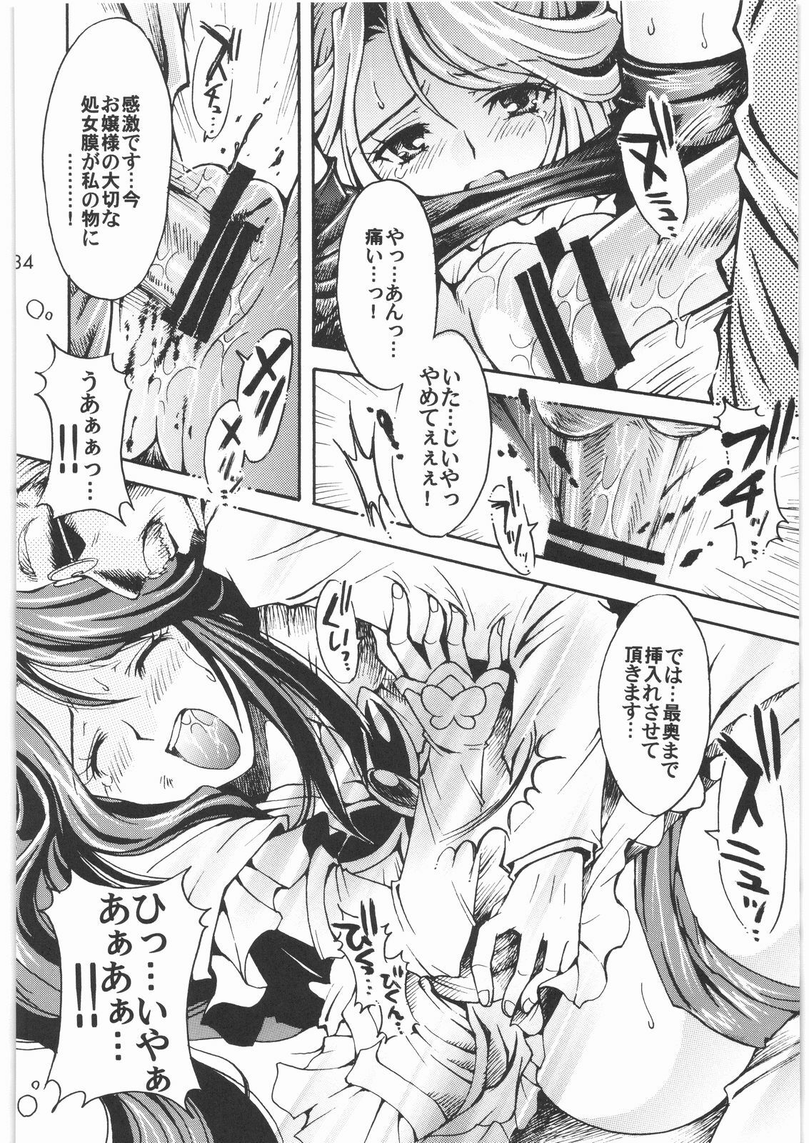 (SC35) [Kotori Jimusho (Sakura Bunchou)] Yume Yaburete... (Yes! Precure 5) page 33 full