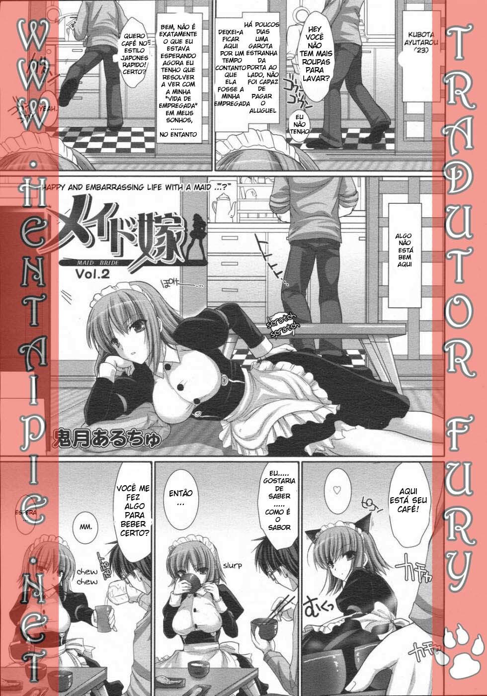 [Kizuki Aruchu] Maid Yome - Maid Bride Ch. 1-5 [Portuguese-BR] [HentaiPie] page 23 full