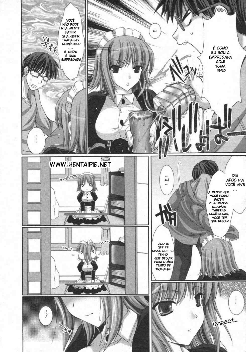 [Kizuki Aruchu] Maid Yome - Maid Bride Ch. 1-5 [Portuguese-BR] [HentaiPie] page 24 full