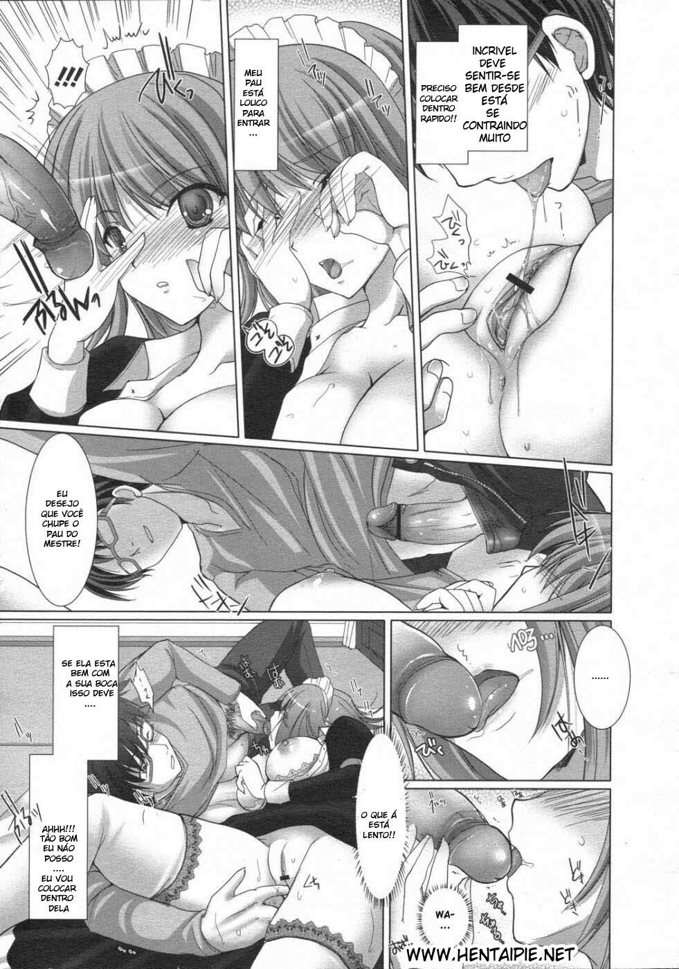 [Kizuki Aruchu] Maid Yome - Maid Bride Ch. 1-5 [Portuguese-BR] [HentaiPie] page 33 full