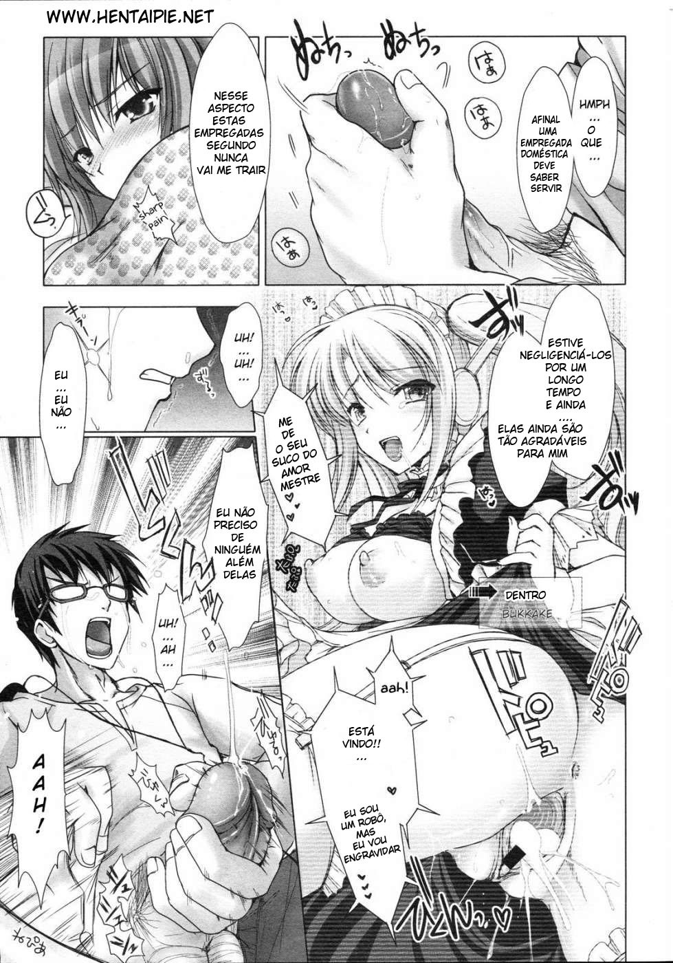 [Kizuki Aruchu] Maid Yome - Maid Bride Ch. 1-5 [Portuguese-BR] [HentaiPie] page 63 full