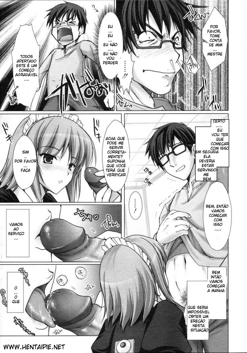 [Kizuki Aruchu] Maid Yome - Maid Bride Ch. 1-5 [Portuguese-BR] [HentaiPie] page 67 full