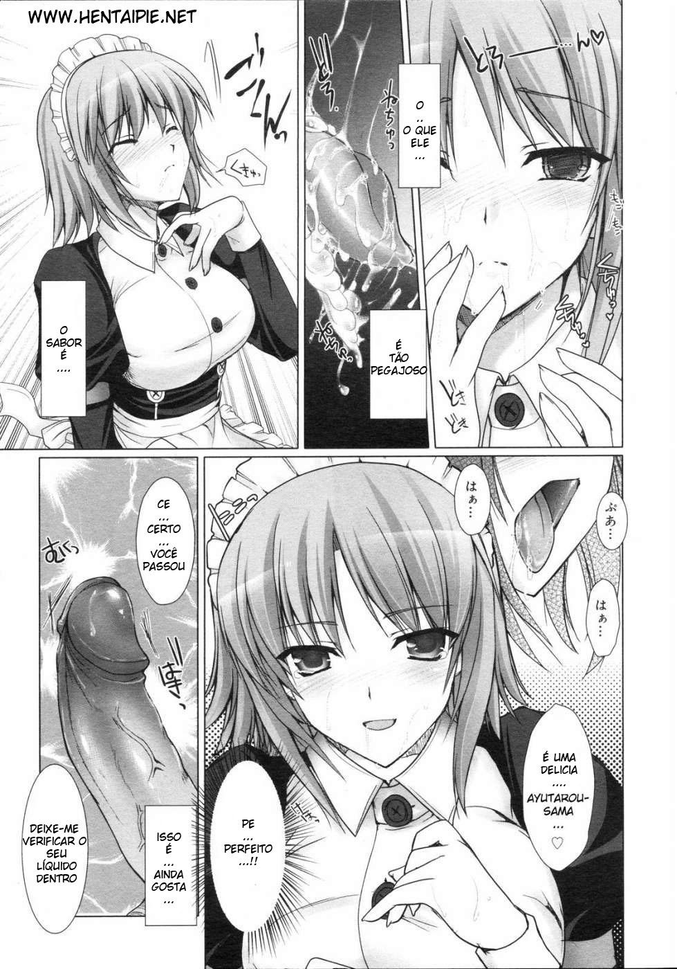 [Kizuki Aruchu] Maid Yome - Maid Bride Ch. 1-5 [Portuguese-BR] [HentaiPie] page 71 full