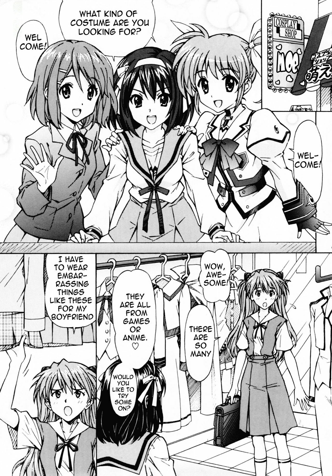 [Shimekiri Sanpunmae (Tukimi Daifuku)] Ecchi na Cosplay Asuka o Meshiagare (Neon Genesis Evangelion) [English] =LWB= page 8 full