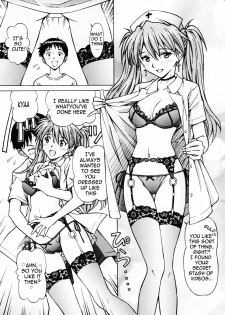 [Shimekiri Sanpunmae (Tukimi Daifuku)] Ecchi na Cosplay Asuka o Meshiagare (Neon Genesis Evangelion) [English] =LWB= - page 12