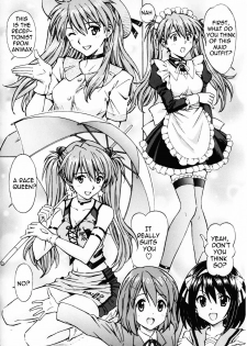 [Shimekiri Sanpunmae (Tukimi Daifuku)] Ecchi na Cosplay Asuka o Meshiagare (Neon Genesis Evangelion) [English] =LWB= - page 9