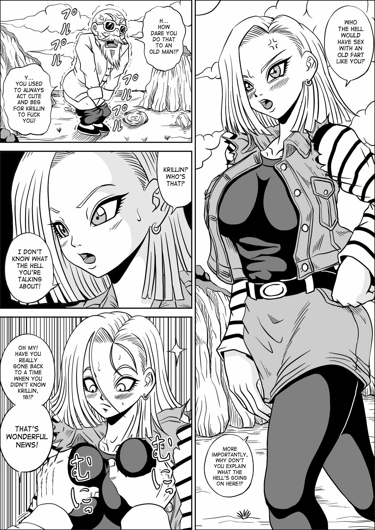 [Pyramid House (Muscleman)] Kame Sennin no Yabou | Kame-Sennin's Ambition (Dragon Ball Z) [English] {doujin-moe.us} page 10 full