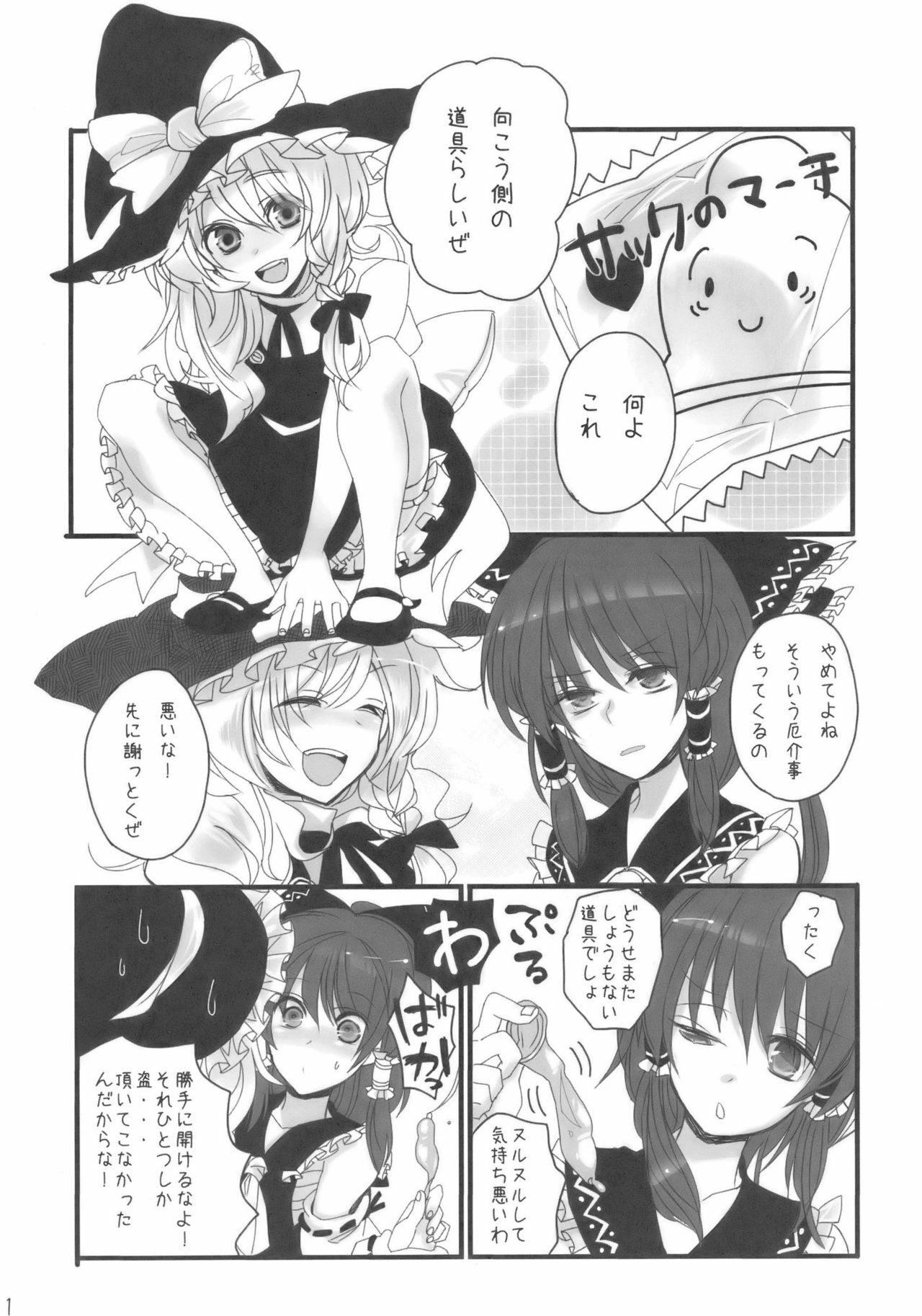 (C75) [Fuguri (Yone)] Sack no March (Touhou Project) page 3 full