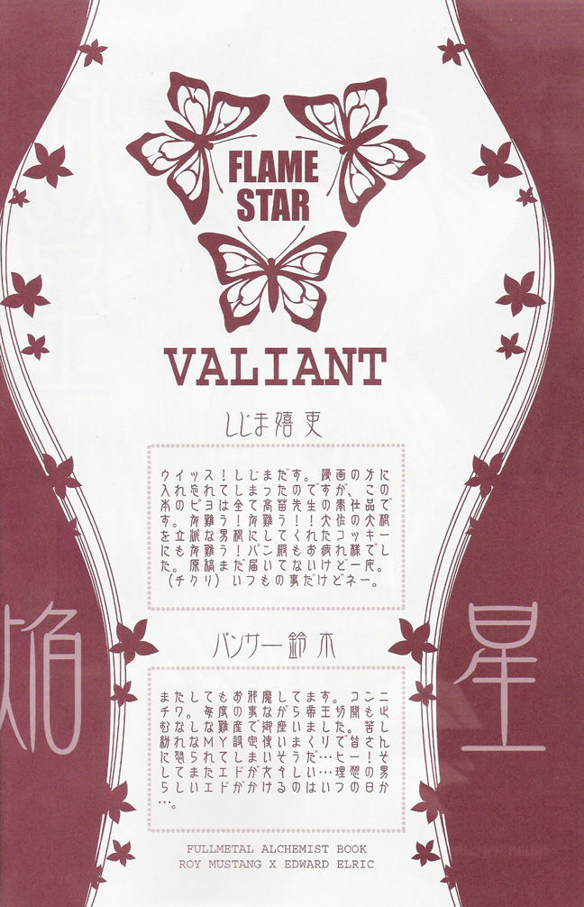 Flame Star (Fullmetal Alchemist) page 3 full