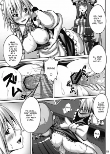 (C77) [Nounai Ekijiru (somejima)] Maid in Witch (Touhou Project) [English] [desudesu] - page 19