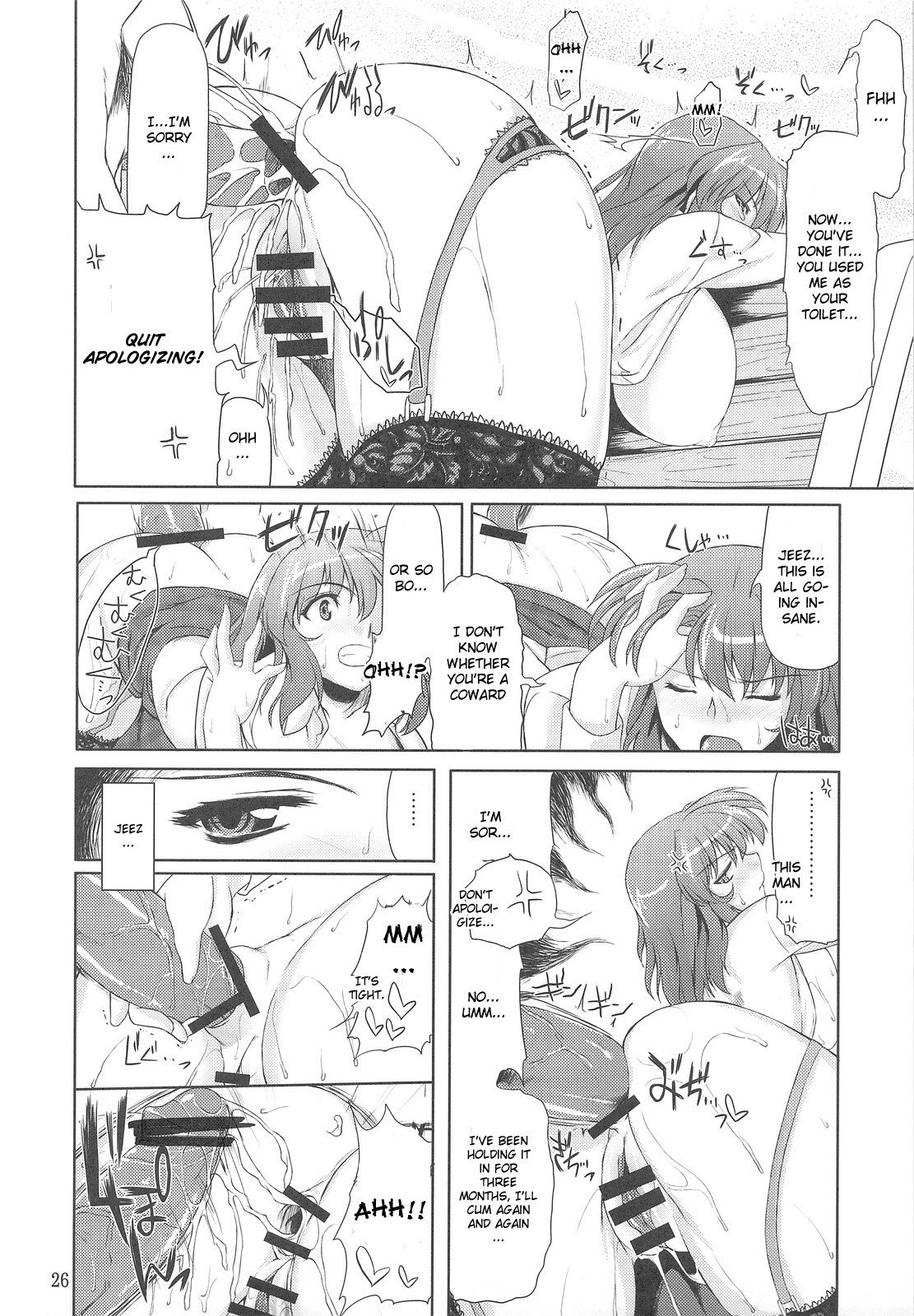 (C77) [04U (Misasagi Task)] Taiyou no Hatakenite Sorekara + Paper | On the Sunny Field -- Afterwards (Touhou Project‎) [English] [CGrascal] page 26 full