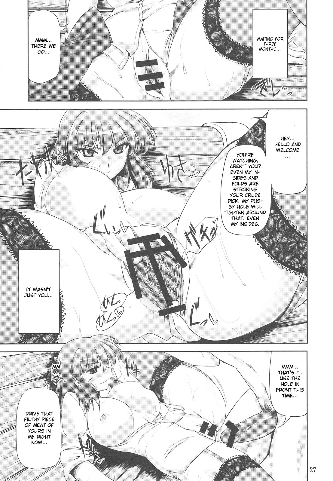 (C77) [04U (Misasagi Task)] Taiyou no Hatakenite Sorekara + Paper | On the Sunny Field -- Afterwards (Touhou Project‎) [English] [CGrascal] page 27 full