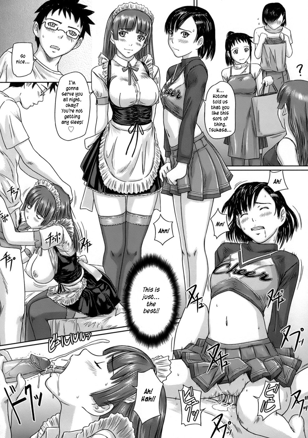 [Kisaragi Gunma] Giri Giri Sisters - Ch. 01-04 + Extra (English)(HQ Re-Edit) page 99 full