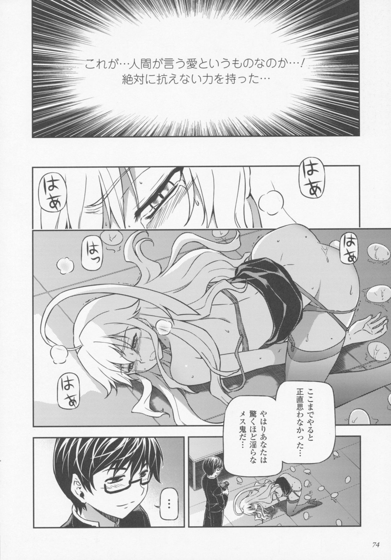 (C77) [CDPA (Various)] CROSS MAKE 2009 (Freezing, Onihime VS) page 74 full