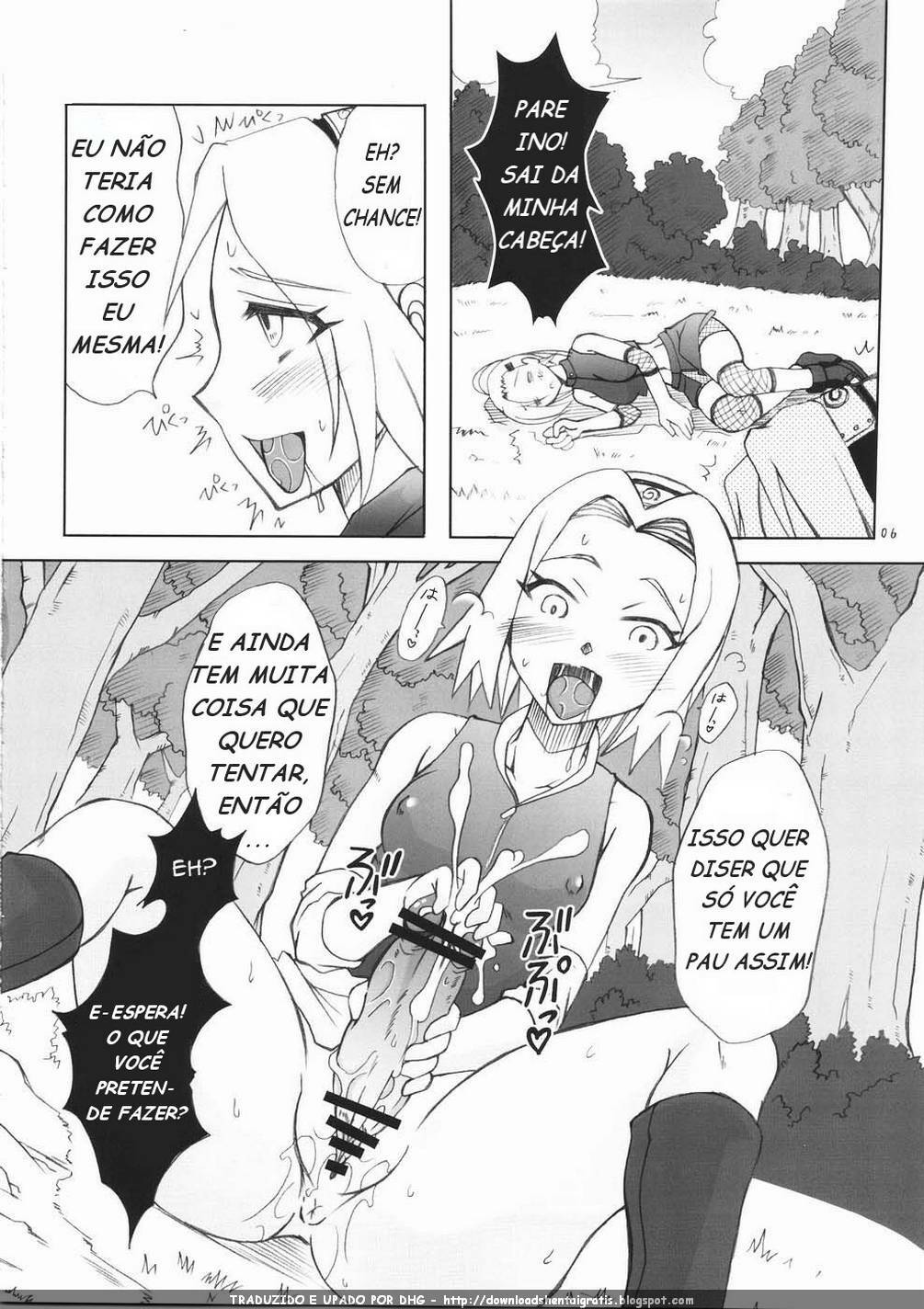 (Futaket 5) [Hijouguchi (TEI-OH-K-TAKAMURO)] Futanari Kokoro Tenshin (Naruto) [Portuguese-BR] page 6 full