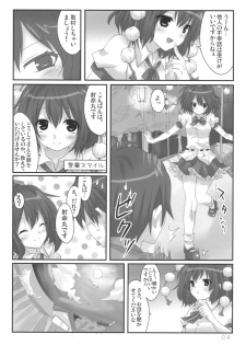 (C77) [Moe Ultimate (Ultimate Ruirui)] Bun-chan no Hitozato Shuzai! (Touhou Project) - page 5