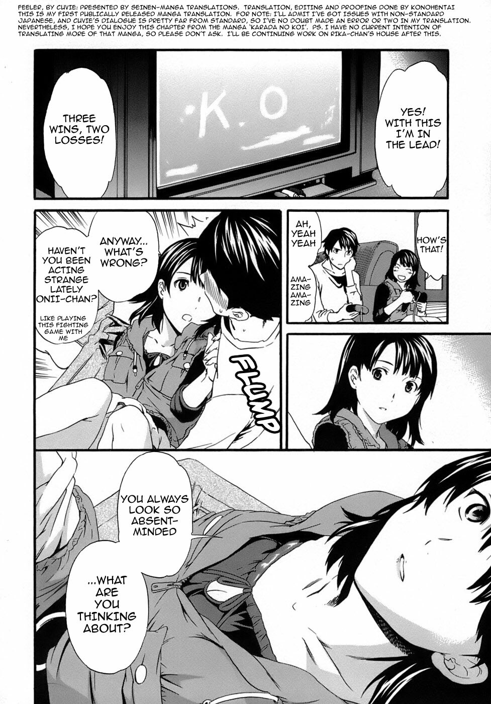 [Cuvie] Feeler (Karada No Koi - Love of Body) [English] [Seinen-Manga] page 4 full