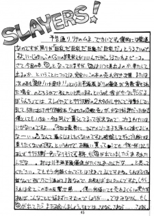 (C58) [Double Branch (Mimikaki)] Otome no Inori (Slayers) [English] - page 44