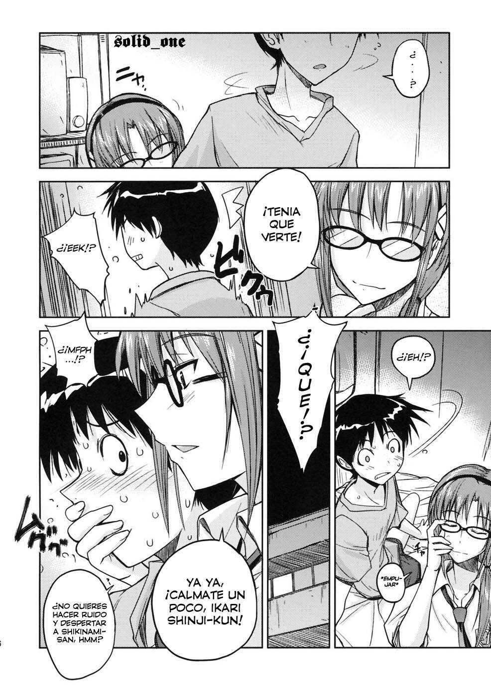 (C76) [Poyopacho (UmiUshi)] Poyopacho W (Rebuild of Evangelion) [Spanish] [solid_one] page 5 full