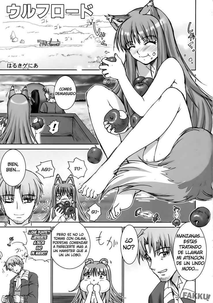 (SC38) [Raijinkai (Haruki Genia)] Wolf Road (Spice and Wolf) [Spanish] [Amante Anime] page 3 full