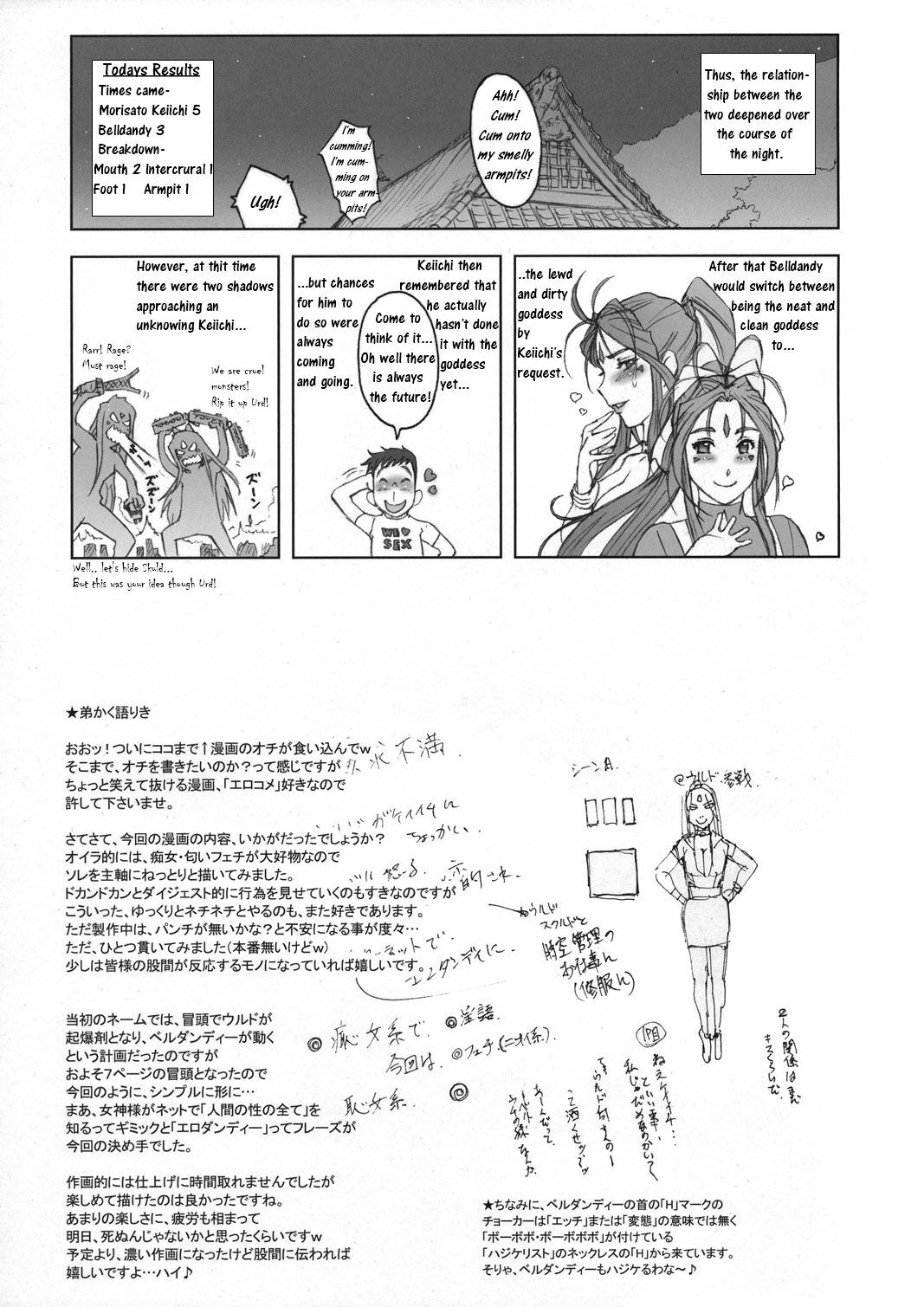 (C77) [Niku Ringo (Kakugari Kyoudai)] NIPPON CHANGE (Ah! My Goddess) [English] [Mukyu] [Incomplete] page 22 full