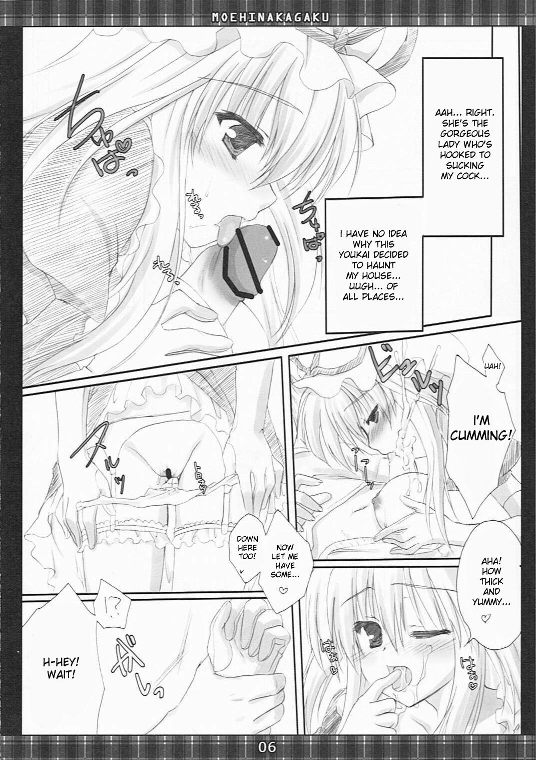 (C75) [Moehina Kagaku (Hinamatsuri Touko)] Kimagure Parasite 02 | Whimsical Parasite 02 (Touhou Project) [English] [desudesu] page 5 full