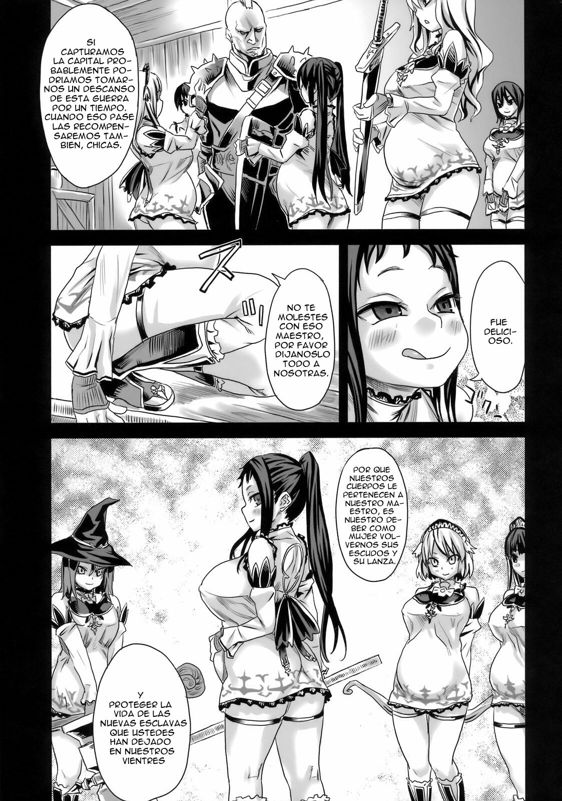 (C76) [Fatalpulse (Asanagi)] Victim Girls 7 - Jaku Niku Kyoushoku Dog-eat-Bitch (Fantasy Earth Zero) [Spanish] [Ecchi Scans] page 38 full