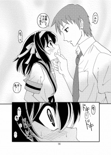 [Mousou Kai no Juunin wa Iki Teiru (Kan Danchi)] Suzumiya Haruhi-san no Kiken na Ai Taiken 2 (The Melancholy of Haruhi Suzumiya) - page 14